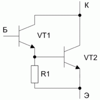 Составной транзистор
