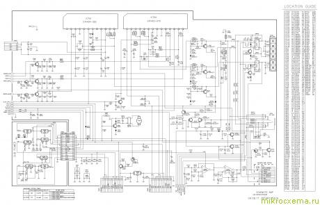 Схема усилителя LG LM-D2540