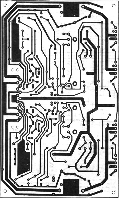 Печатная плата для усилителя на IGBT транзисторах