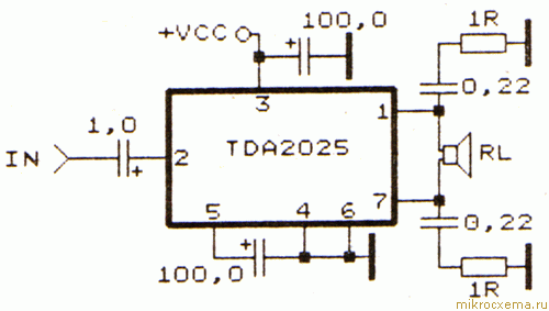 Усилитель мощности на микросхеме TDA2004 (007) коробка